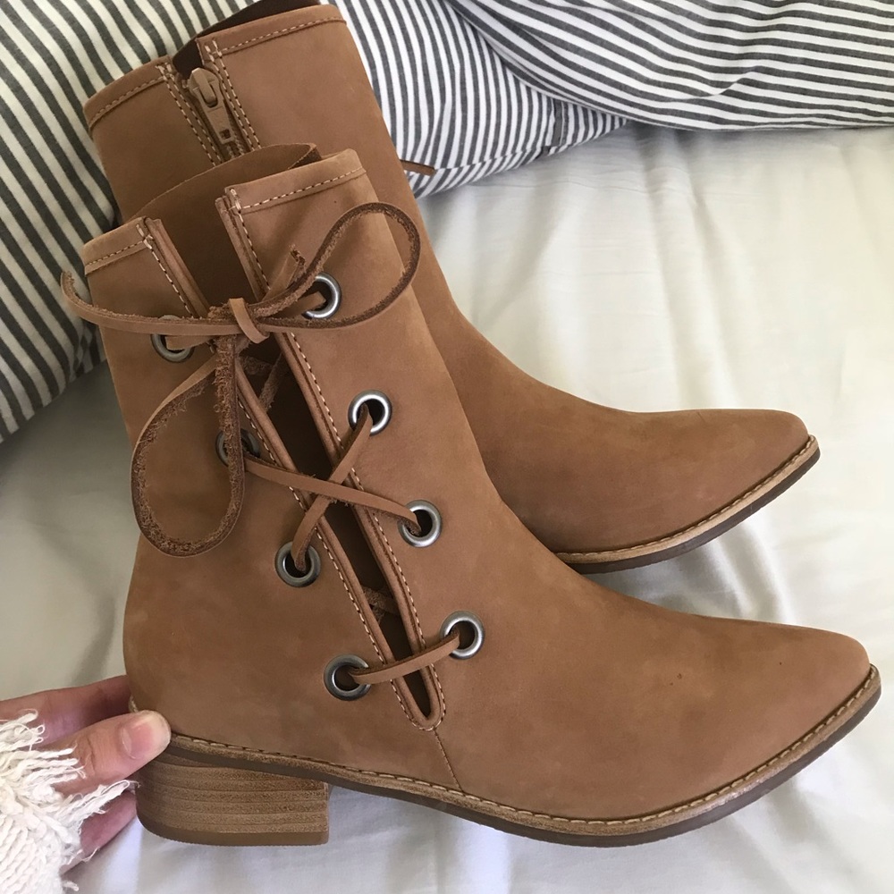 Matisse x Free People western Voyage boots